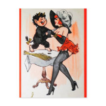 Joyeux Krampus avec Temptress Vintage Noël