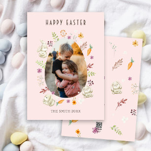 Cartes Pour Fêtes Annuelles Joyeux lapins de Pâques Photo