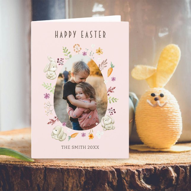 Cartes Pour Fêtes Annuelles Joyeux lapins de Pâques Photo (Créateur téléchargé)