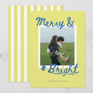 Cartes Pour Fêtes Annuelles Joyeux & Lumineux