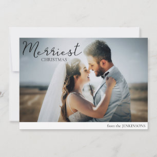 Cartes Pour Fêtes Annuelles Joyeux Mariage de Noël