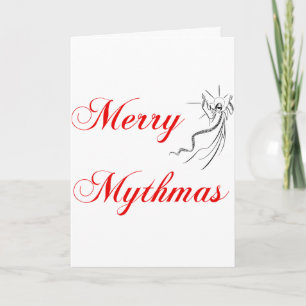 Cartes Pour Fêtes Annuelles Joyeux Mythmas