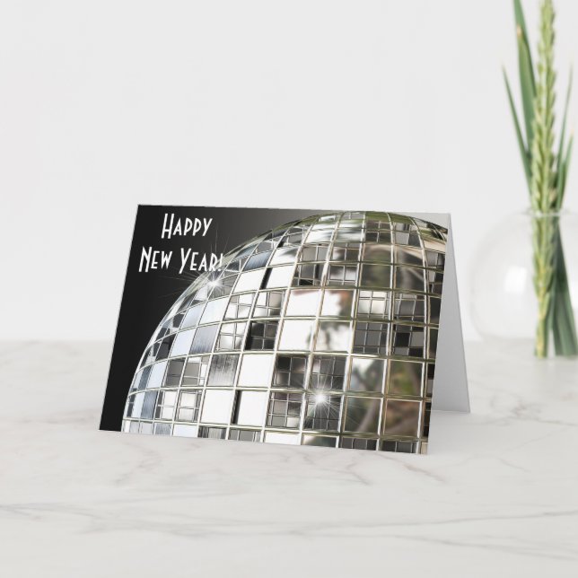 Cartes Pour Fêtes Annuelles Joyeux New Year Greeting Cards (Devant)