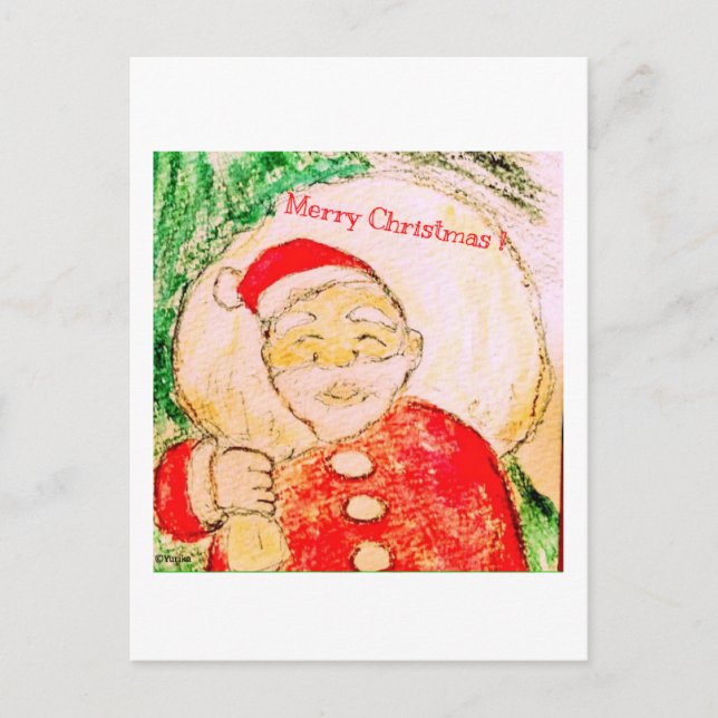 Cartes Pour Fêtes Annuelles Joyeux Noël ! (Devant)