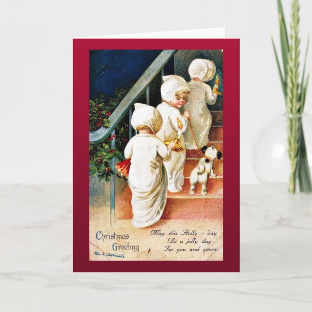 Cartes Pour Fêtes Annuelles Joyeux Noël (Devant)