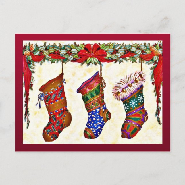 Cartes Pour Fêtes Annuelles Joyeux Noël (Devant)