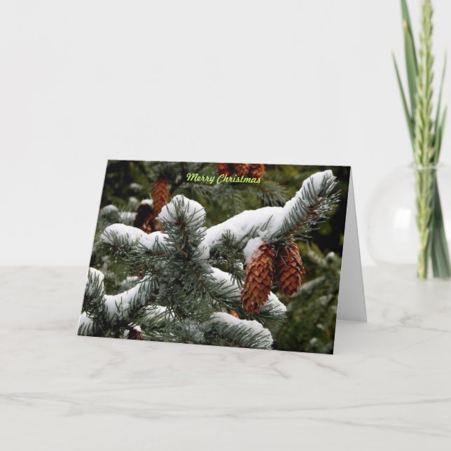 Cartes Pour Fêtes Annuelles Joyeux Noël (Devant)
