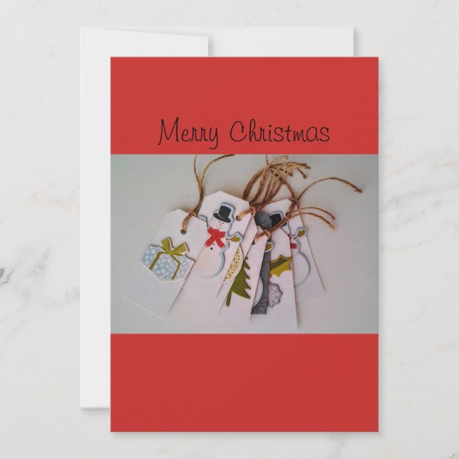 Cartes Pour Fêtes Annuelles Joyeux Noël (Devant)