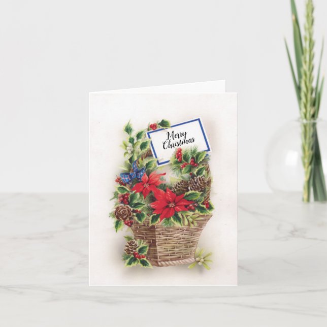 Cartes Pour Fêtes Annuelles Joyeux Noël (Devant)