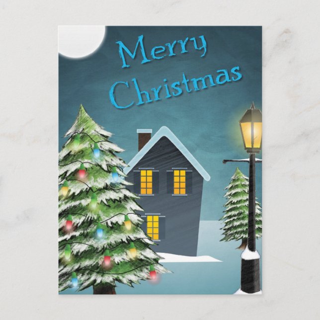 Cartes Pour Fêtes Annuelles Joyeux Noël (Devant)