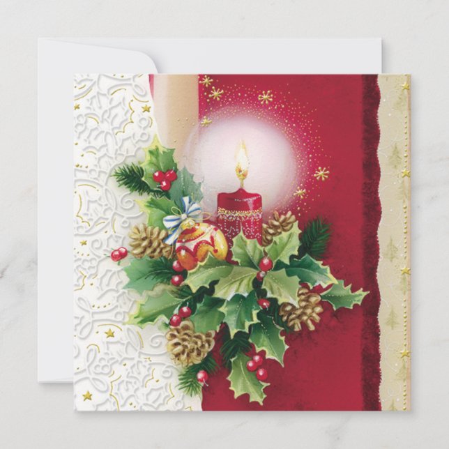 Cartes Pour Fêtes Annuelles Joyeux Noël (Devant)