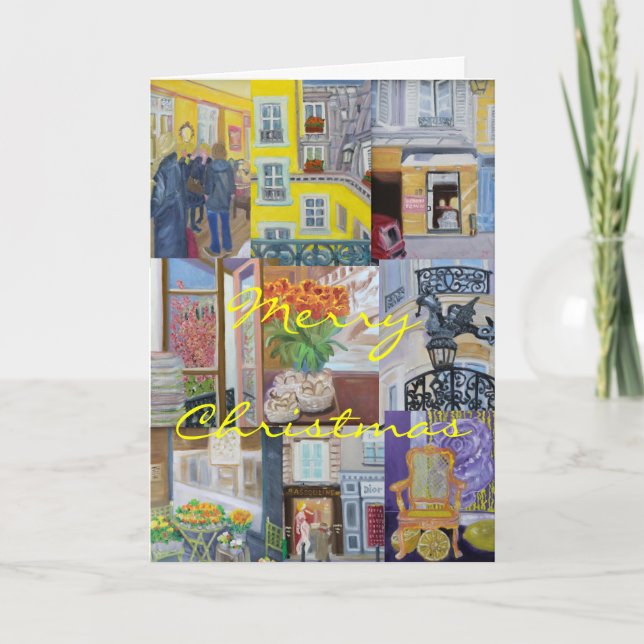 Cartes Pour Fêtes Annuelles Joyeux Noël ! (Devant)