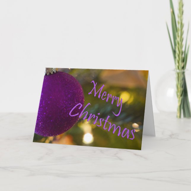 Cartes Pour Fêtes Annuelles Joyeux Noël (Devant)