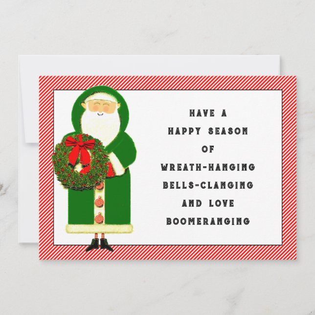 Cartes Pour Fêtes Annuelles Joyeux Noël (Devant)