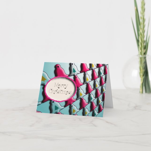 Cartes Pour Fêtes Annuelles Joyeux Noël (Devant)