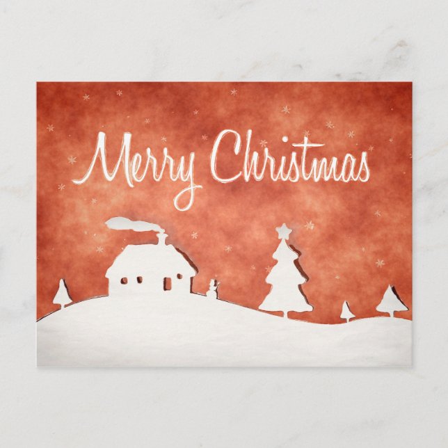 Cartes Pour Fêtes Annuelles Joyeux Noël (Devant)