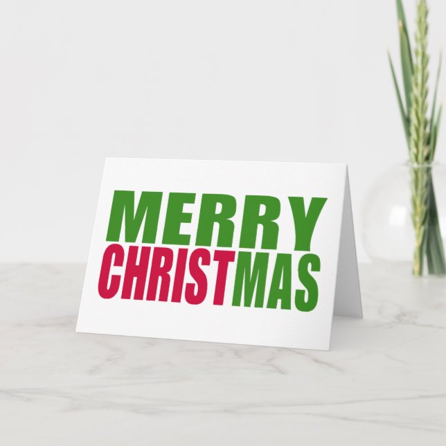 Cartes Pour Fêtes Annuelles Joyeux Noël (Devant)