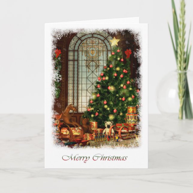 Cartes Pour Fêtes Annuelles Joyeux Noël (Devant)