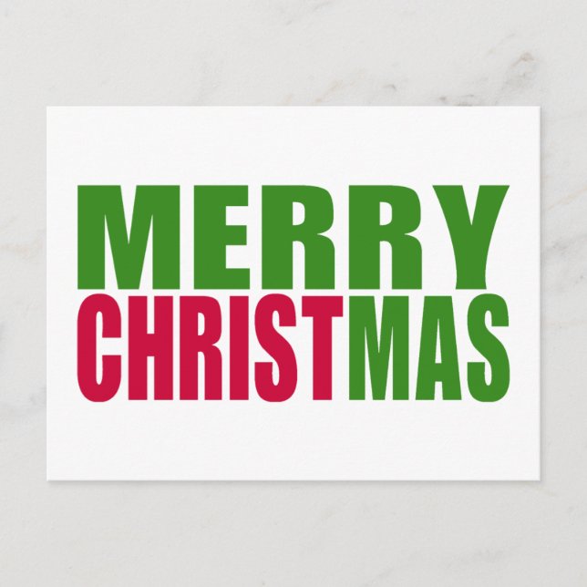 Cartes Pour Fêtes Annuelles Joyeux Noël (Devant)