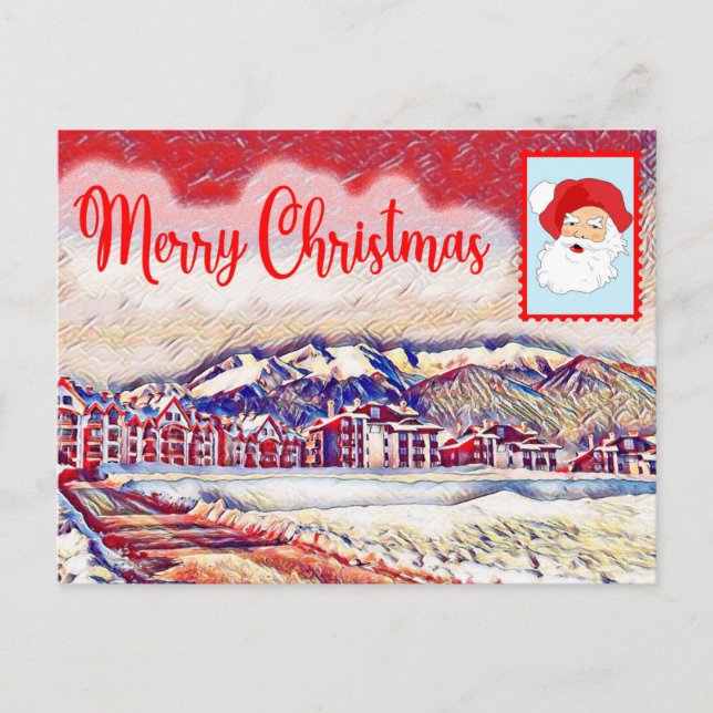 Cartes Pour Fêtes Annuelles Joyeux Noël (Devant)