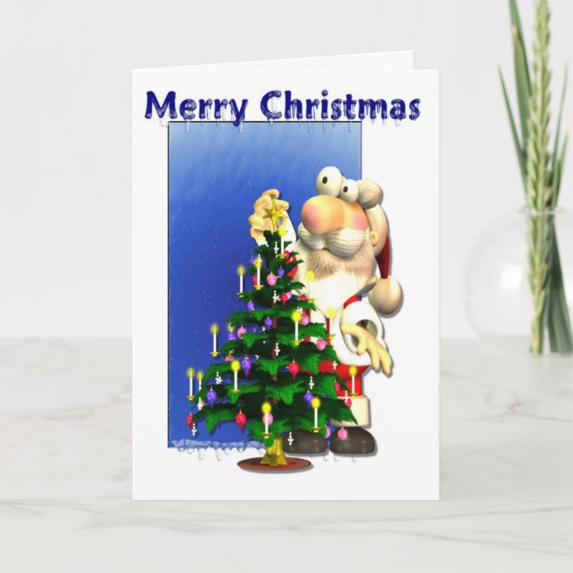 Cartes Pour Fêtes Annuelles Joyeux Noël (Devant)