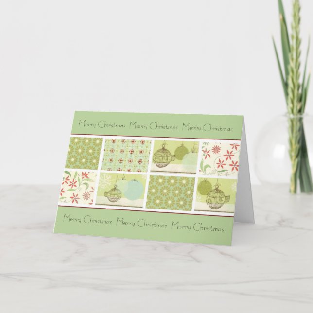 Cartes Pour Fêtes Annuelles Joyeux Noël (Devant)