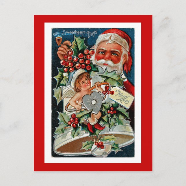 Cartes Pour Fêtes Annuelles Joyeux Noël (Devant)