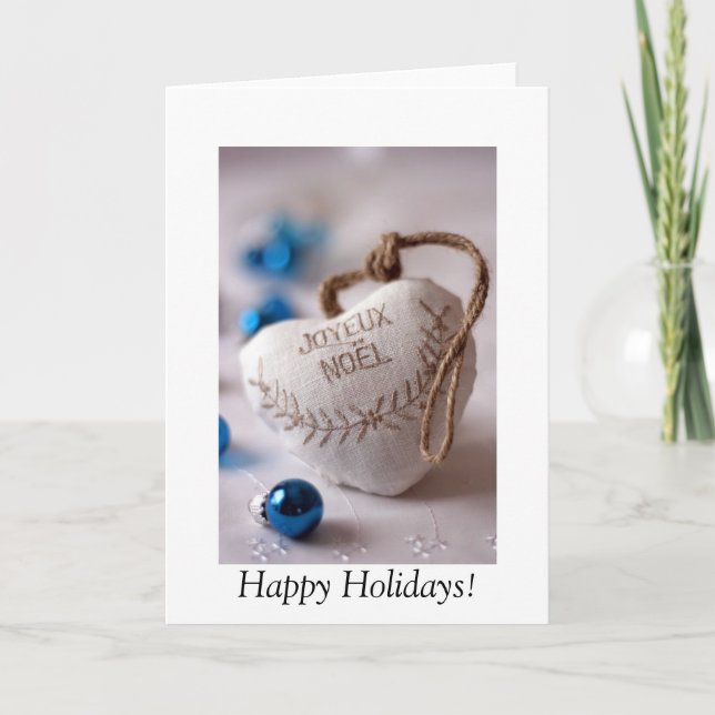 Cartes Pour Fêtes Annuelles Joyeux Noel (Devant)