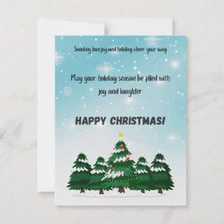 Cartes Pour Fêtes Annuelles Joyeux Noël