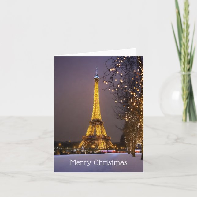 Cartes Pour Fêtes Annuelles Joyeux Noël (Devant)
