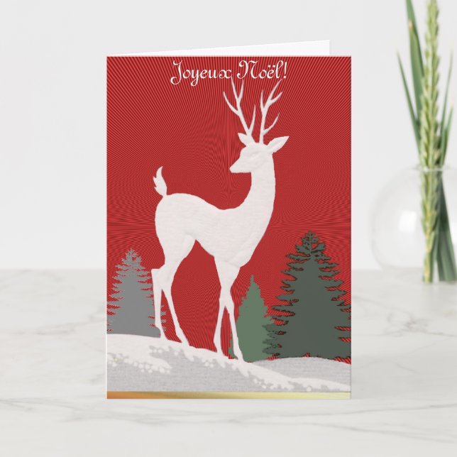 Cartes Pour Fêtes Annuelles Joyeux Noël ! (Devant)