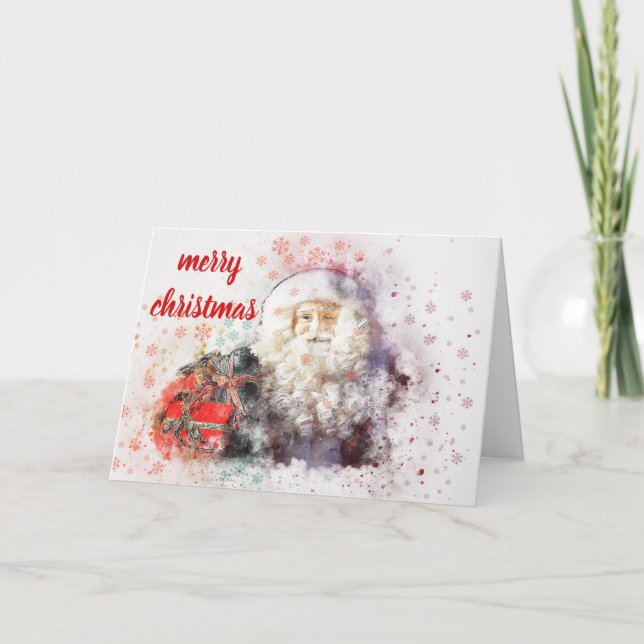 Cartes Pour Fêtes Annuelles Joyeux Noël (Devant)