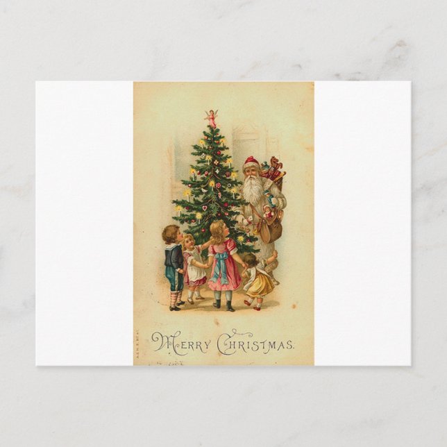 Cartes Pour Fêtes Annuelles Joyeux Noël (Devant)