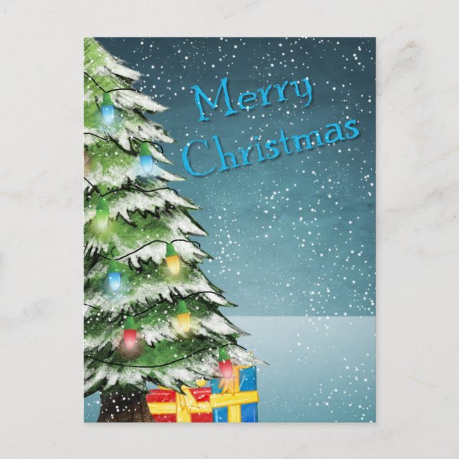 Cartes Pour Fêtes Annuelles Joyeux Noël (Devant)