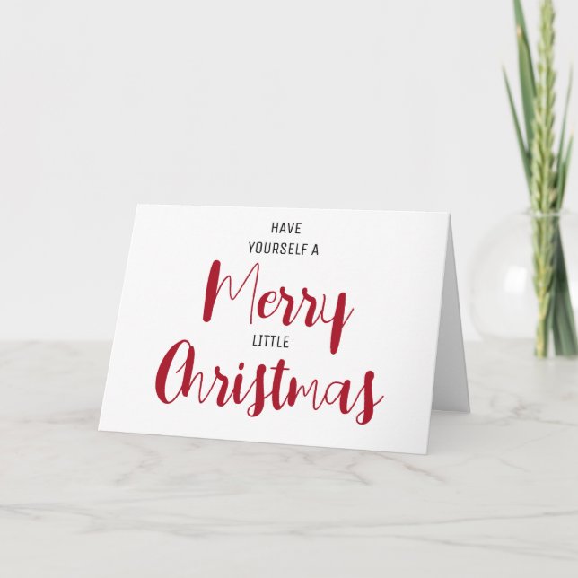 Cartes Pour Fêtes Annuelles Joyeux Noël 13 cm x 18 cm  (Devant)