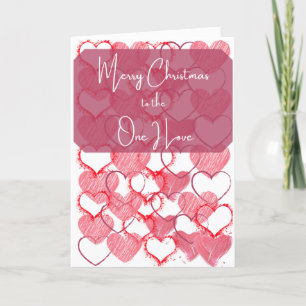 Cartes Pour Fêtes Annuelles Joyeux Noël À Celui Que J'Aime