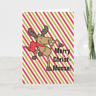 Cartes Pour Fêtes Annuelles Joyeux Noël à l'orignal