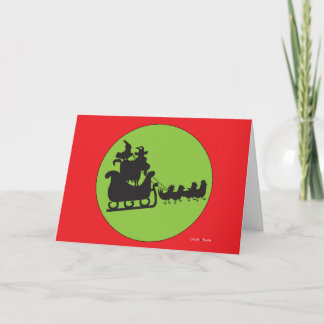 Cartes Pour Fêtes Annuelles Joyeux Noël à tous et à tout le bonne nuit !
