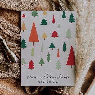 Cartes Pour Fêtes Annuelles Joyeux Noël Abstraits