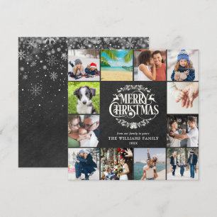 Cartes Pour Fêtes Annuelles Joyeux Noël Année En examen 12 Photo 