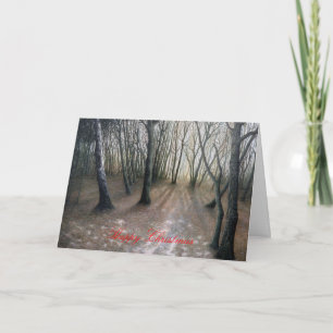 Cartes Pour Fêtes Annuelles Joyeux Noël-'Après la neige' rm