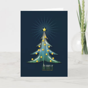Cartes Pour Fêtes Annuelles Joyeux Noël   Arbre de Noël adorable