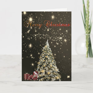 Cartes Pour Fêtes Annuelles Joyeux Noël,Arbres de Noël ,Cadeaux