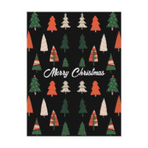 Joyeux Noël arbres Festive