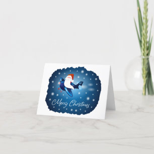 Cartes Pour Fêtes Annuelles Joyeux Noël avec Père Noël 