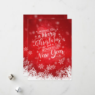 Cartes Pour Fêtes Annuelles Joyeux Noël avec verset biblique
