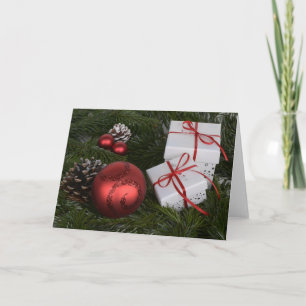 Cartes Pour Fêtes Annuelles Joyeux Noël, balles de Noël