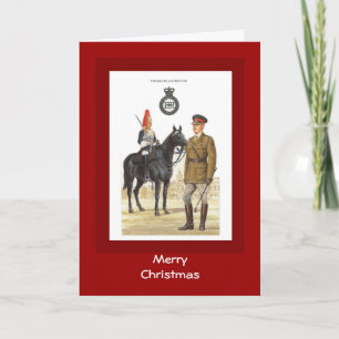 Cartes Pour Fêtes Annuelles Joyeux Noël, Blues et Royals