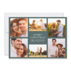 Joyeux Noël Collage Moderne de 6 Photos