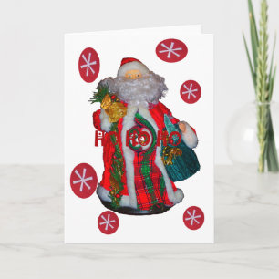 Cartes Pour Fêtes Annuelles Joyeux Noël coloré Père Noël Imprimer